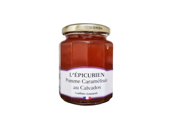 Pomme caramélisée au Calvados
