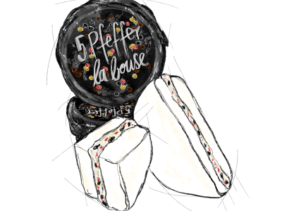 La bouse met 5 soorten pepper (100gr.)