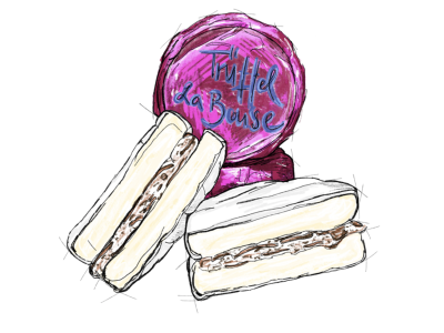 La bouse met truffel schijfjes (100 gr.)