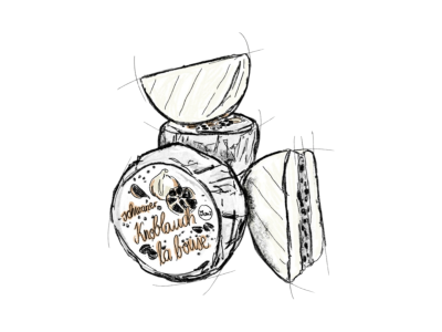 La bouse met zwarte knoflook (100 gram)