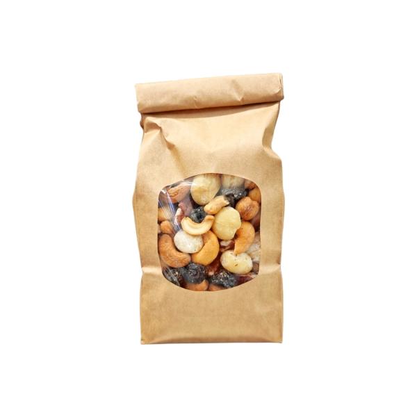 Macadamiamix met bosbessen