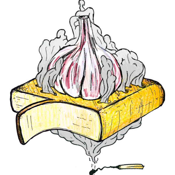 Raclette Gerookt knoflook (100 gr.)