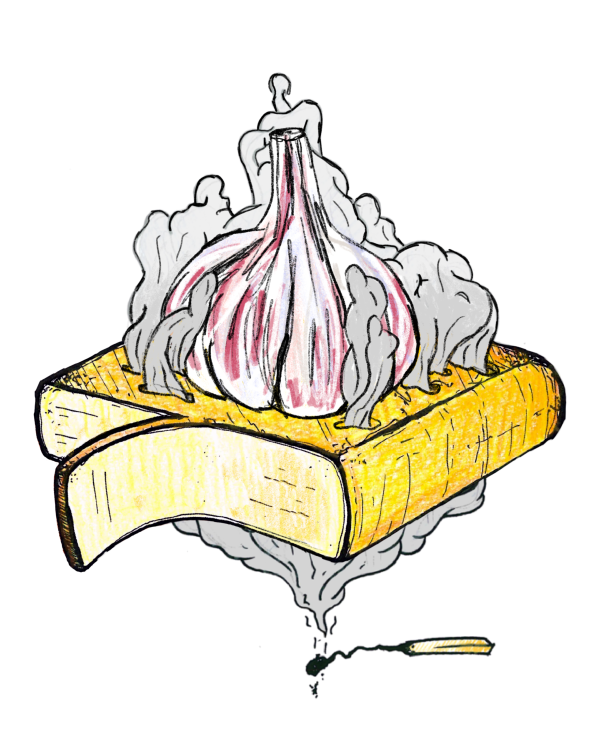 Raclette Gerookt knoflook (100 gr.)