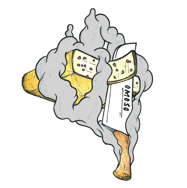 Raclette gerookt spek (100 gr.)