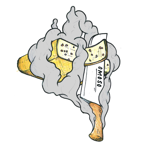 Raclette gerookt spek (100 gr.)