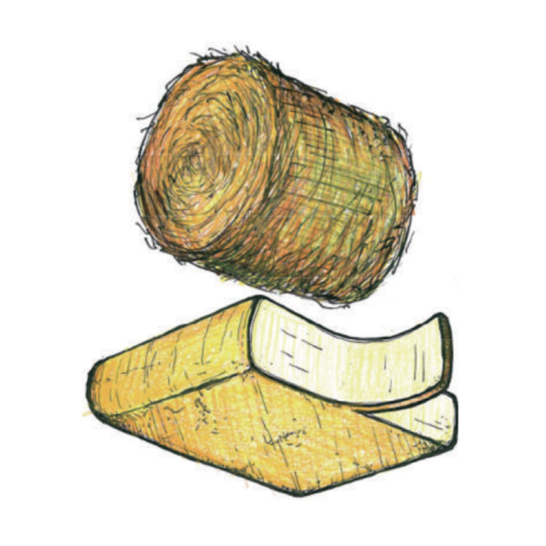 Raclette met Berghooi (100 gr.)