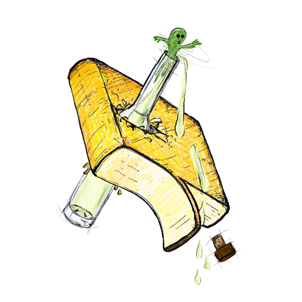 Raclette absint (100 gr.)