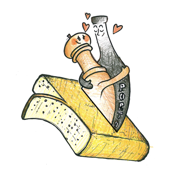 Raclette Porto & zwarte peper (100 gr.)