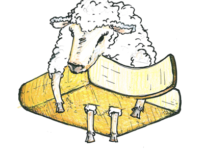 Raclette van schaap (100 gr.)